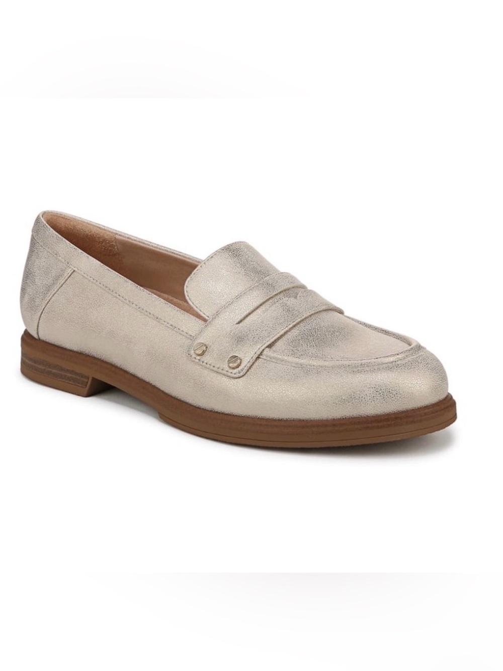 Dr. Scholl's Women's Hello Loafers Light Gold NEW